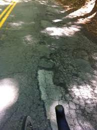 bad road surface